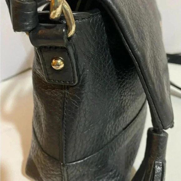 Kate spade black pebbled leather satchel handbag - Picture 14 of 15